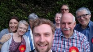 Canvassing in South Lake, Reading East @ Junction of Kingfisher Drive and Fairwater Drive