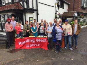 Canvassing in West Berks for Reading West, Turning Reading Red @ Junction, Wandhope Way & Tilehurst, Reading RG31 6QS